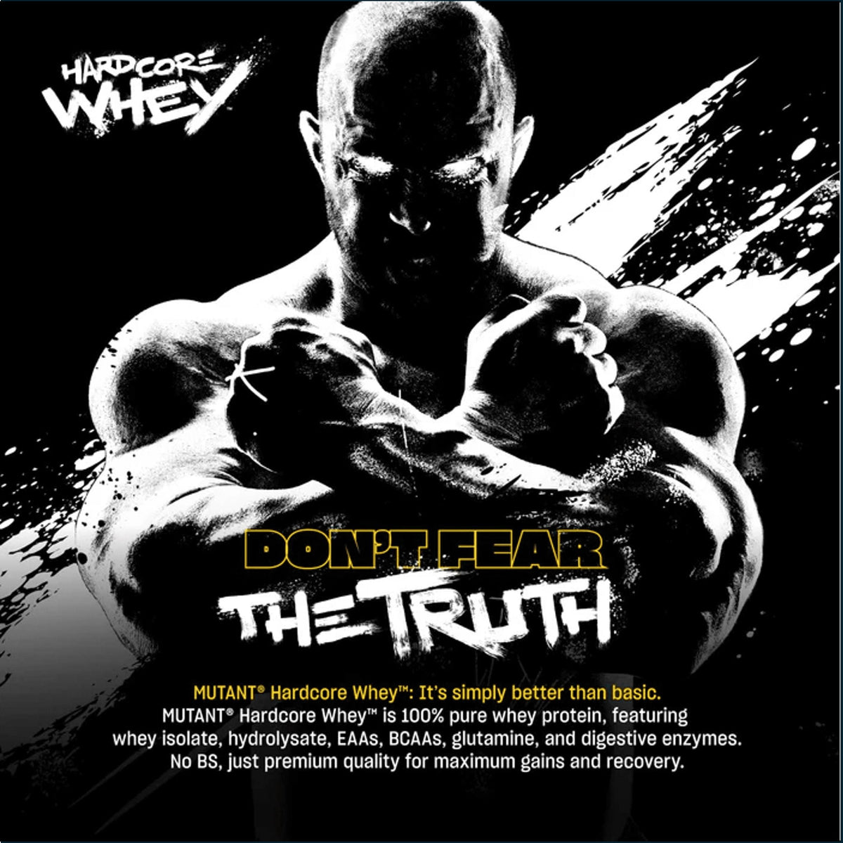 Mutant Hardcore Whey, 5lbs