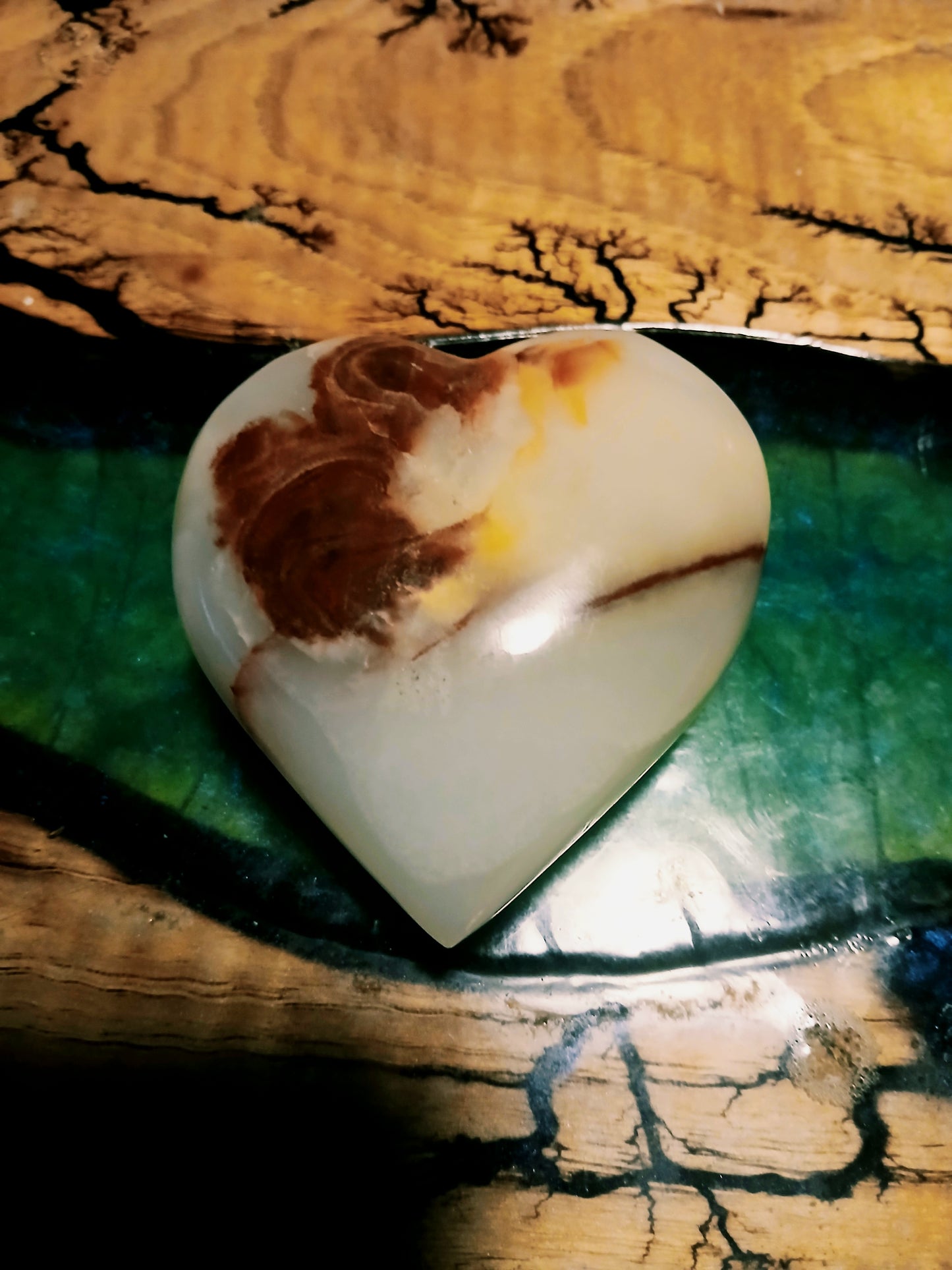Large heart stone